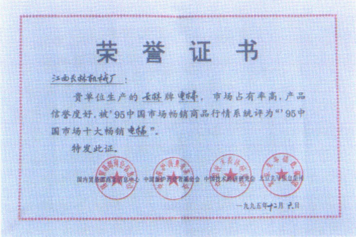 95年中國(guó)市場(chǎng)十大暢銷(xiāo)電梯